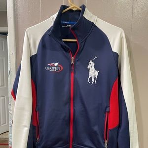 RLX US Open 2013 Polo Ralph Lauren Jacket Big Pony on Chest and Back size S